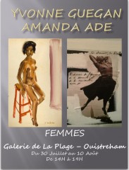 exposition « Yvonne Guégan - Amanda Ade »